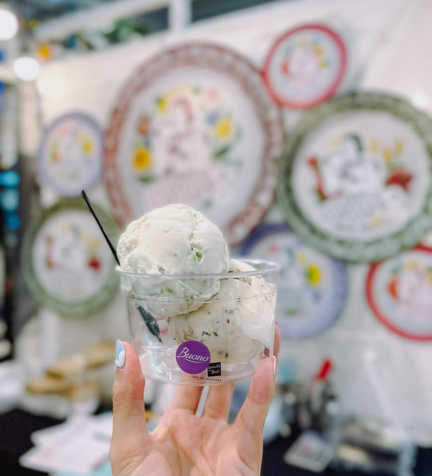 อร่อยกับไอศกรีม Buono ที่งาน A Winter Story Gift Market​